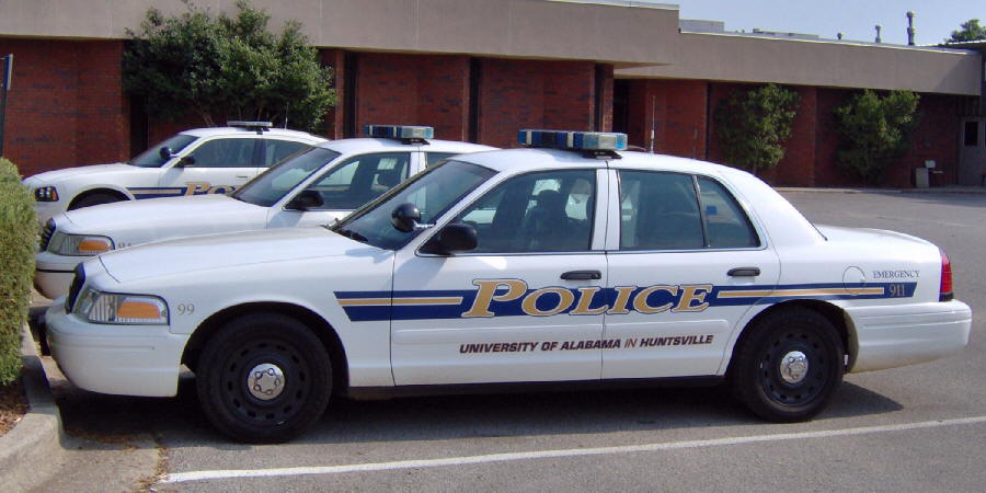 university police cars