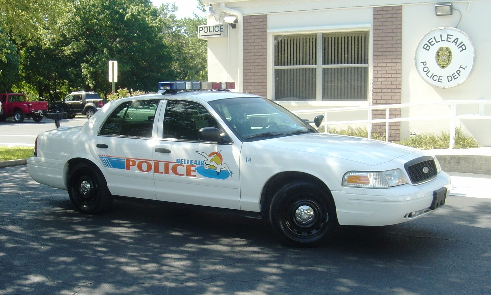 police cars